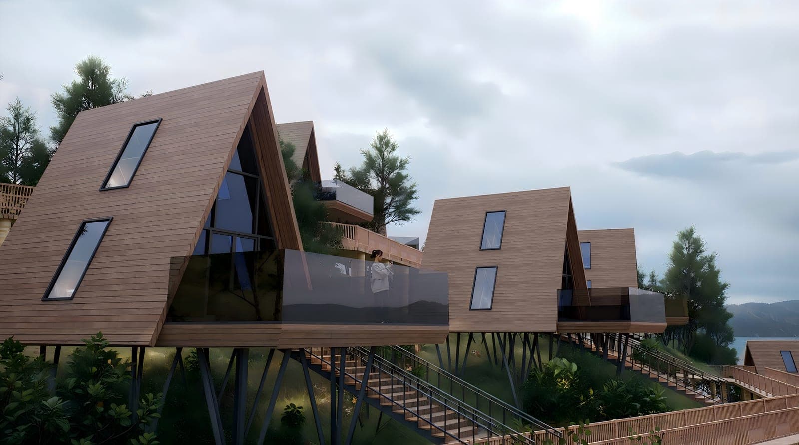 Wood-Grain BIPV Module · 75 W 1