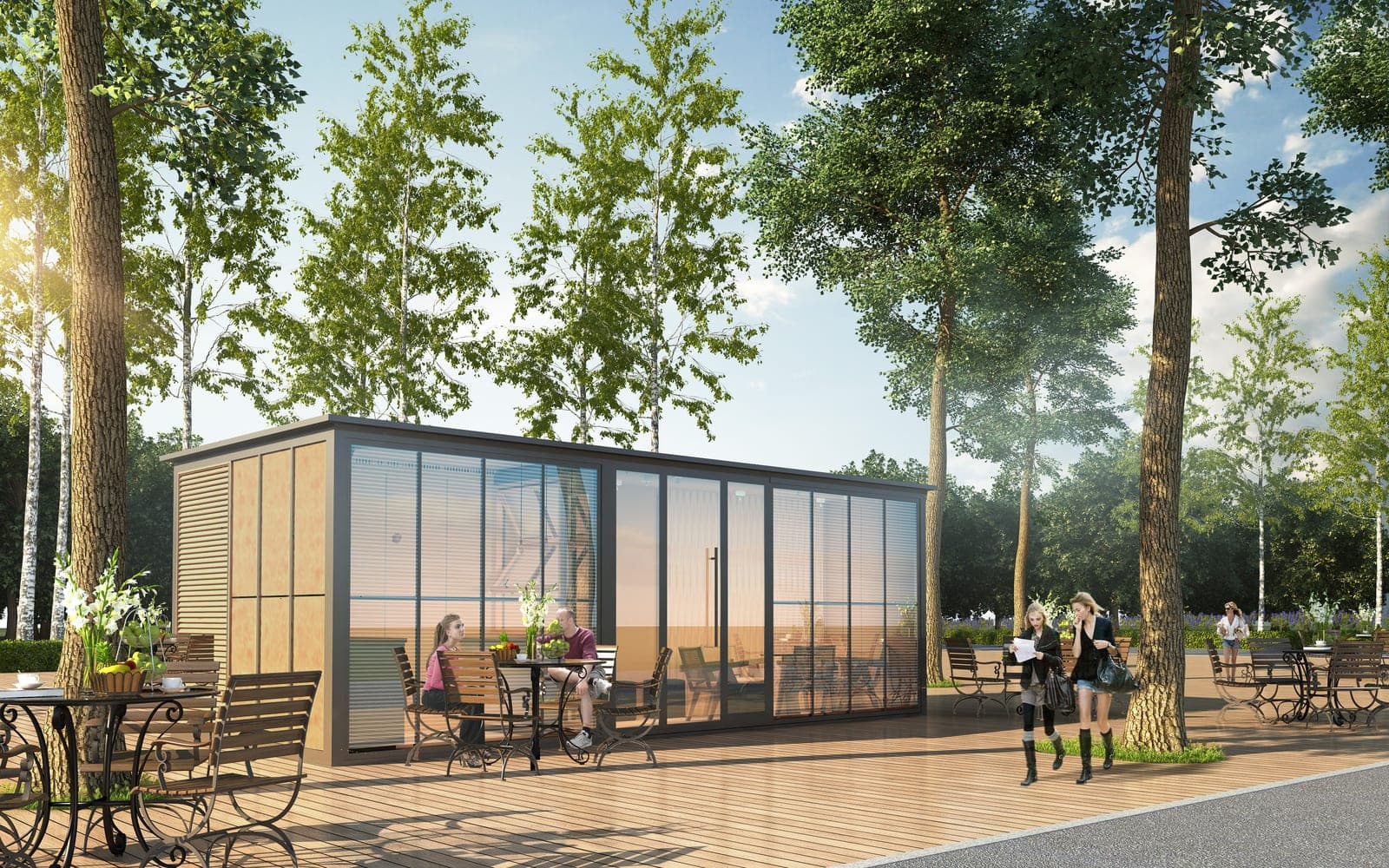 C1 Zero-Carbon Café Pavilion 2