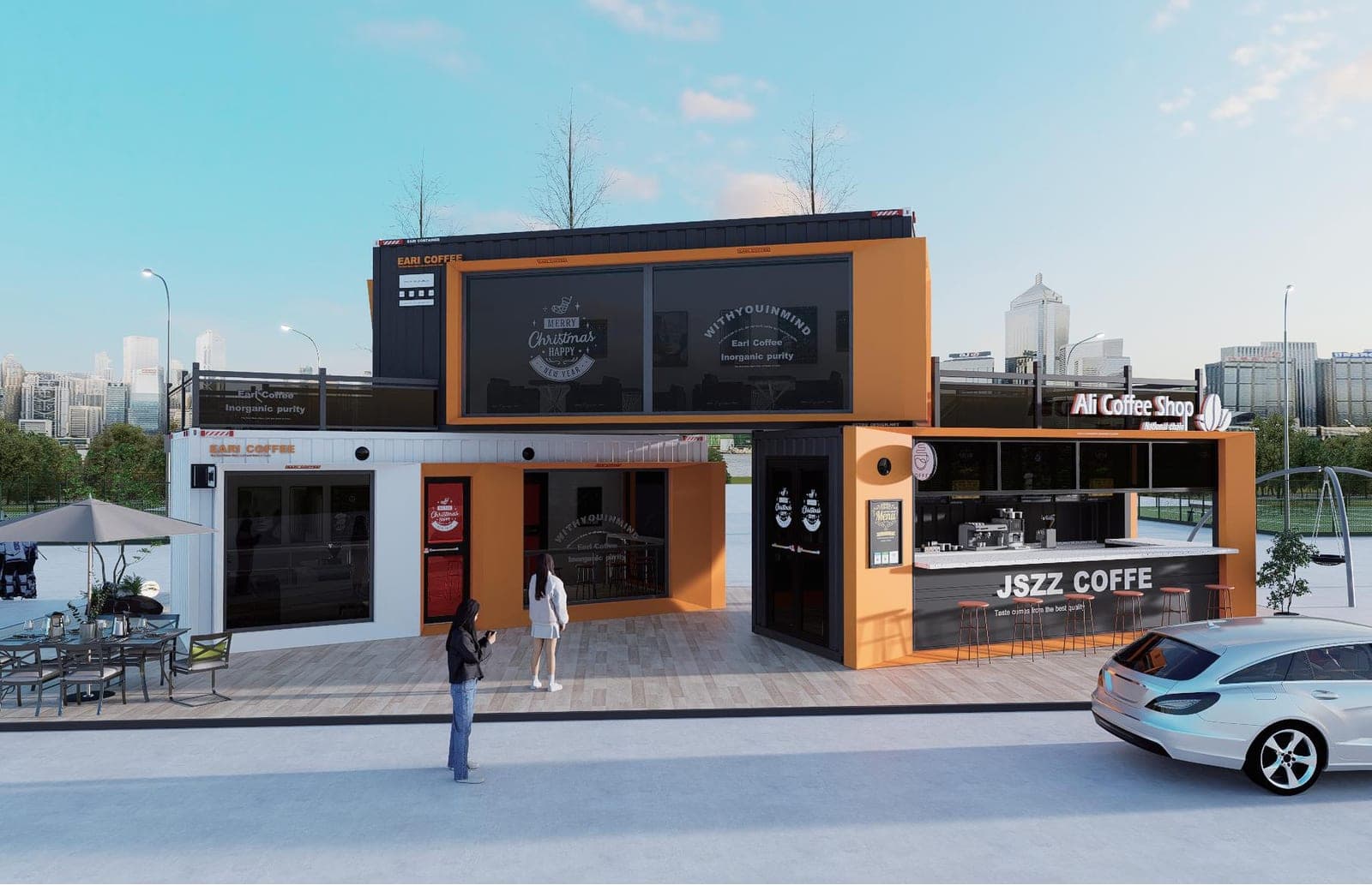C4 Zero-Carbon Two-Storey Commercial Pavilion 1