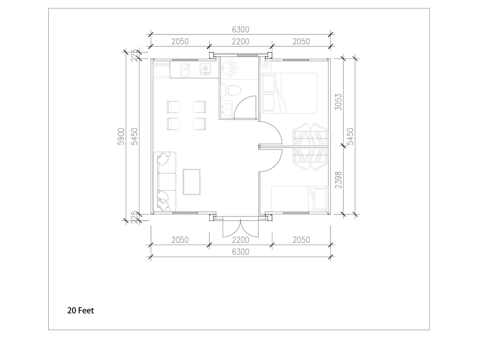 Zero-Carbon Expansion Unit · 20 ft 1