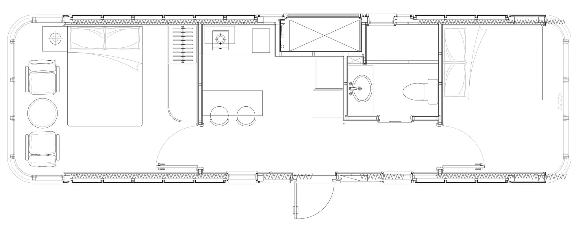 Zero-Carbon High-Spec Space Capsule · Qatar Edition 4