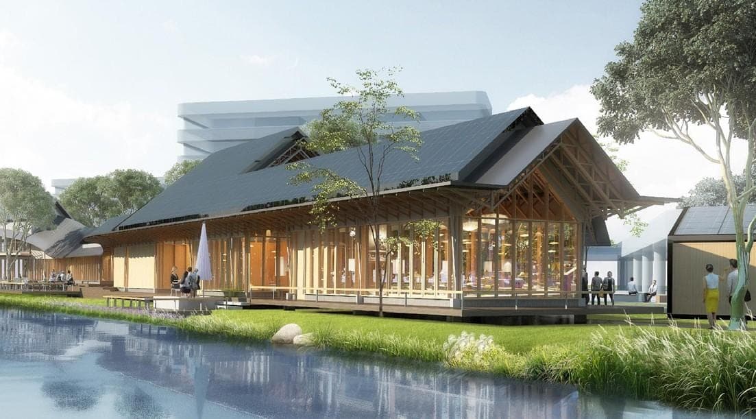 Zero-carbon waterfront block 3