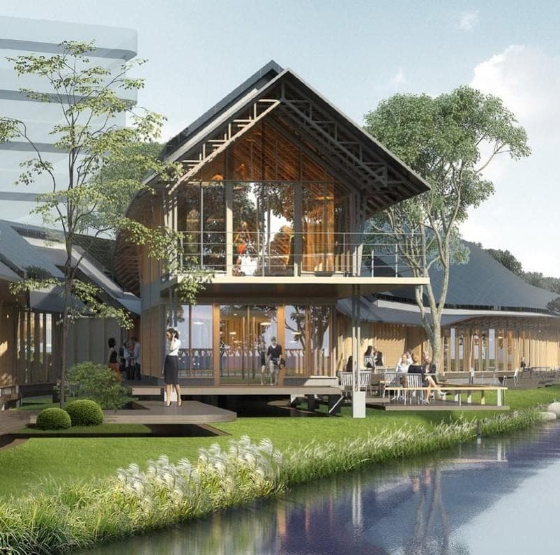Zero-carbon waterfront block 4