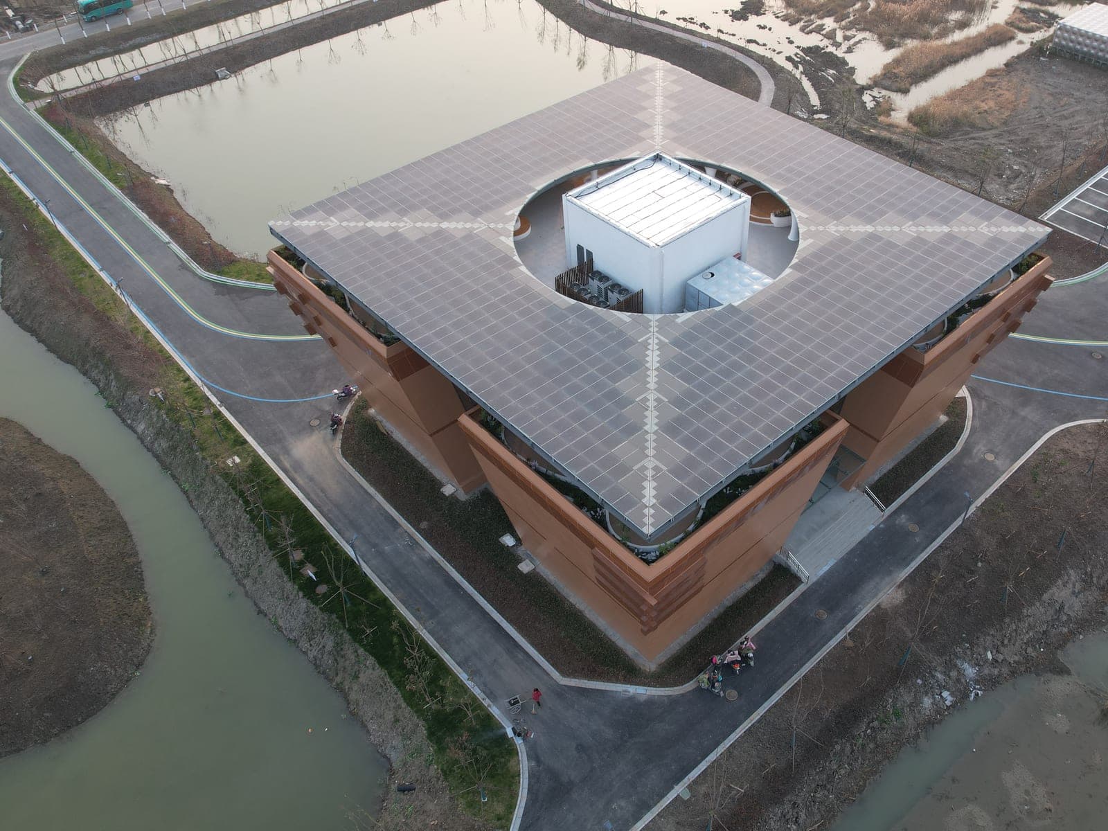 BIPV roof, Gaozuo Smart Agriculture Centre